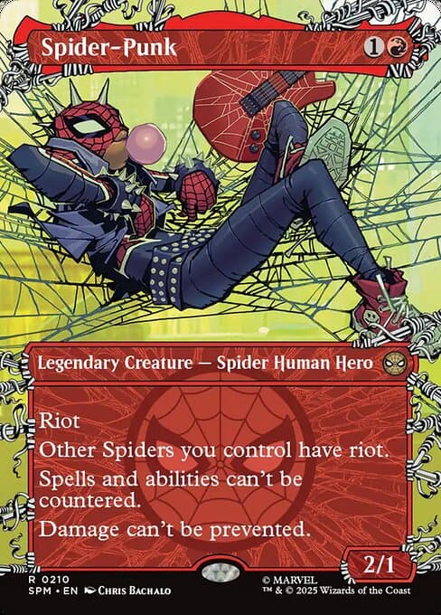 Spider-Punk from Marvel's Spider-Man (Rare)