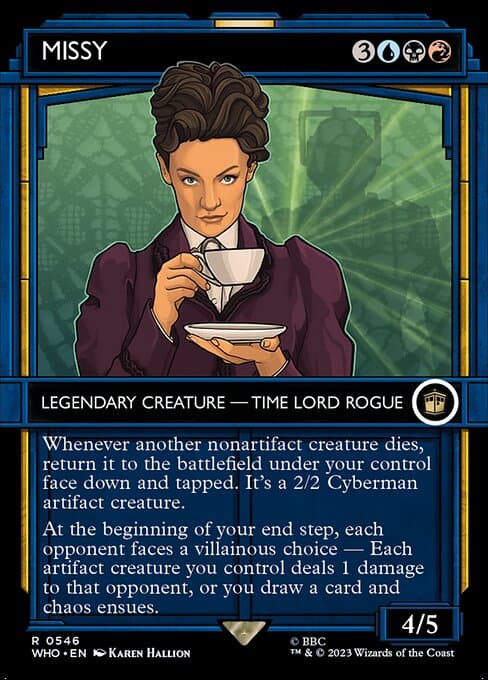 Missy from Doctor Who (Rare)