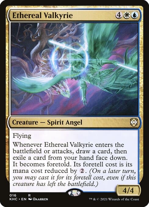 Ethereal Valkyrie from Kaldheim Commander (Rare)