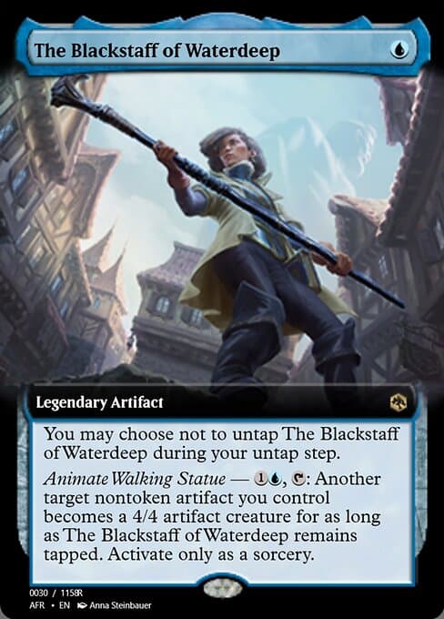 The Blackstaff of Waterdeep from Magic Online Promos (Rare)