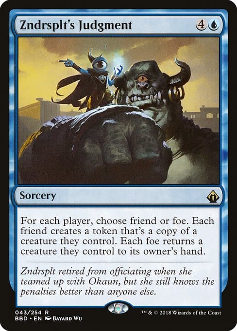 Zndrsplt's Judgment from Battlebond (Rare)