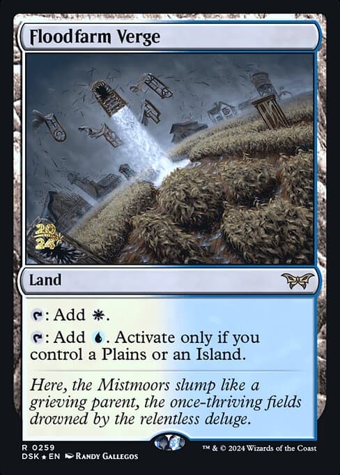 Floodfarm Verge from Duskmourn: House of Horror Promos (Rare)