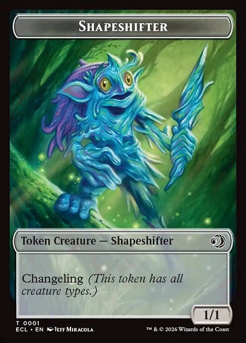 Shapeshifter from Lorwyn Eclipsed Tokens (Common)