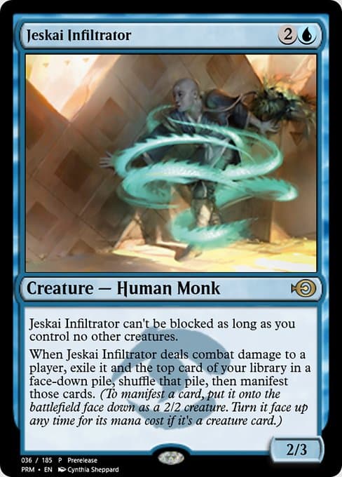 Jeskai Infiltrator from Magic Online Promos (Rare)