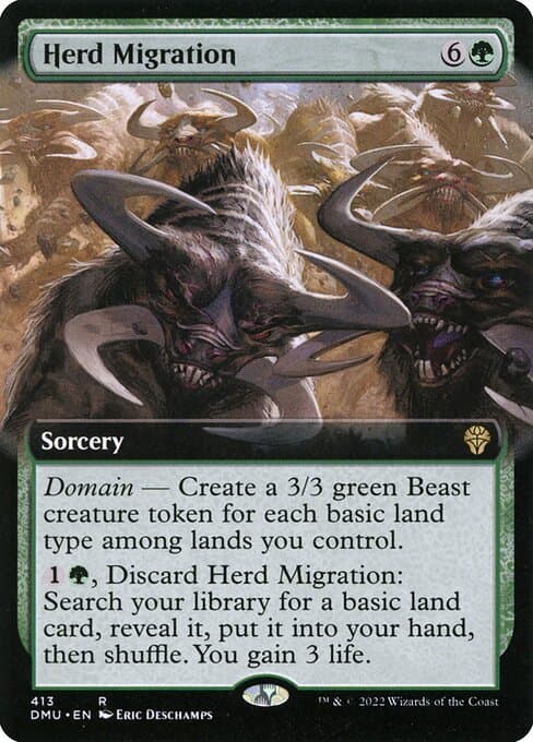 Herd Migration from Dominaria United (Rare)