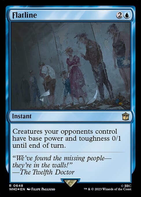 Flatline from Doctor Who (Rare)