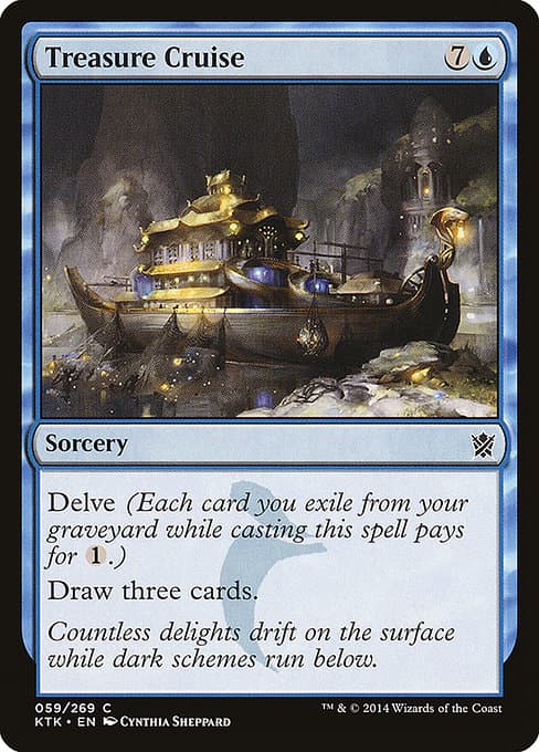 Treasure Cruise from Khans of Tarkir (Common)
