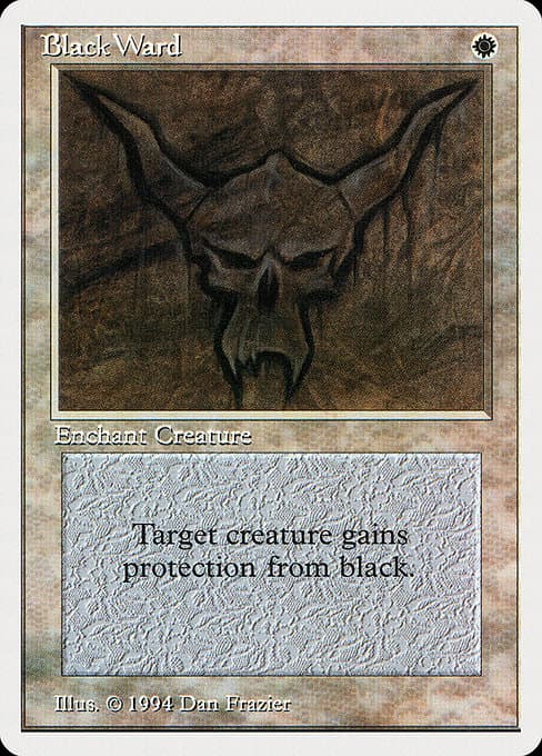 Black Ward from Summer Magic / Edgar (Uncommon)