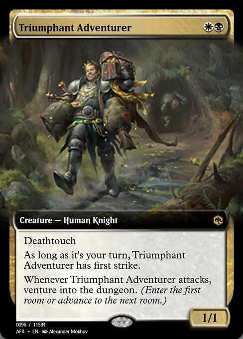 Triumphant Adventurer from Magic Online Promos (Rare)