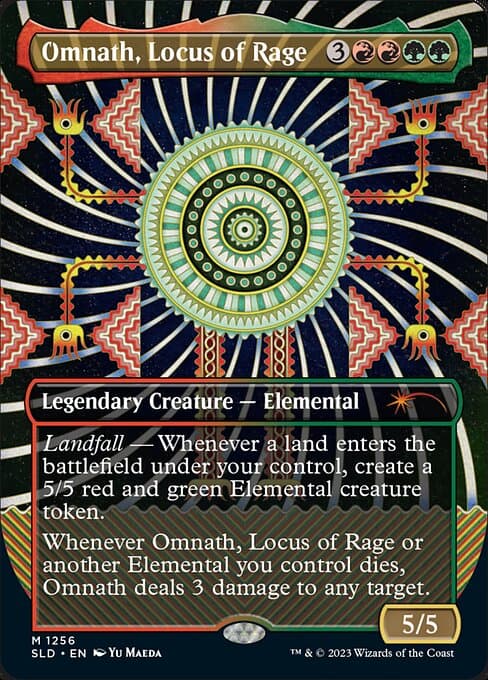 Omnath, Locus of Rage from Secret Lair Drop (Mythic)
