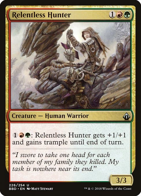 Relentless Hunter from Battlebond (Uncommon)