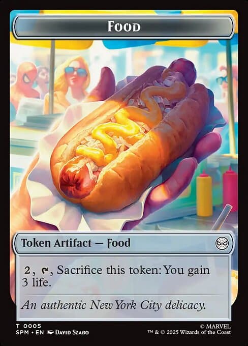 Food from Marvel's Spider-Man Tokens (Common)