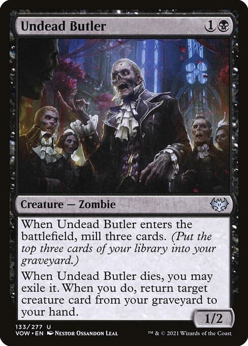 Undead Butler from Innistrad: Crimson Vow (Uncommon)