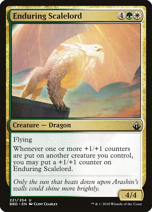 Enduring Scalelord from Battlebond (Uncommon)