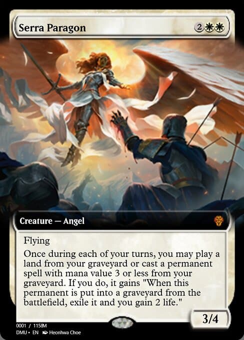 Serra Paragon from Magic Online Promos (Mythic)