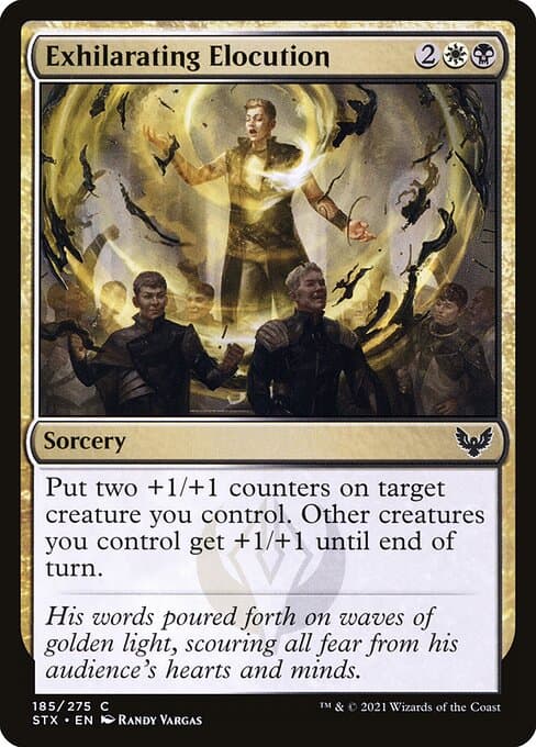 Exhilarating Elocution from Strixhaven: School of Mages (Common)