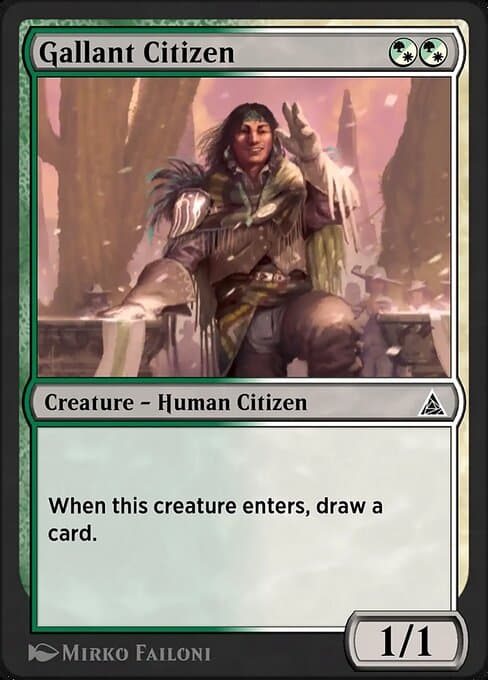 Gallant Citizen from Through the Omenpaths (Common)