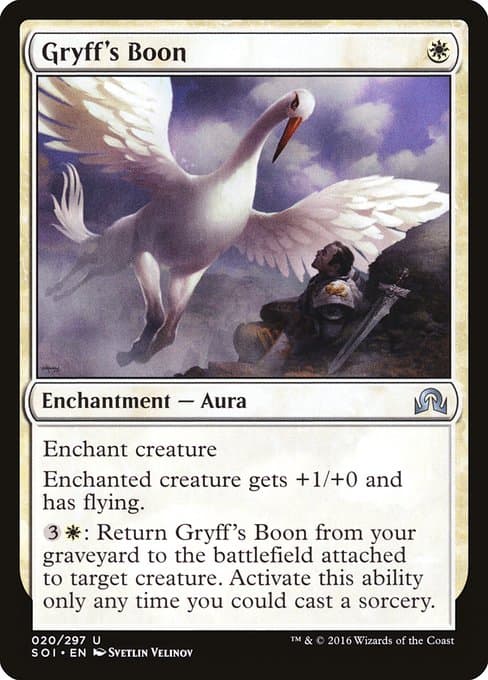 Gryff's Boon from Shadows over Innistrad (Uncommon)