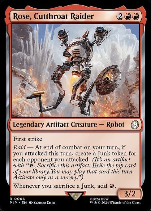 Rose, Cutthroat Raider (Rare)