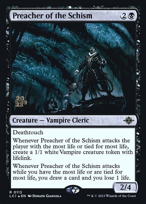 Preacher of the Schism from The Lost Caverns of Ixalan Promos (Rare)