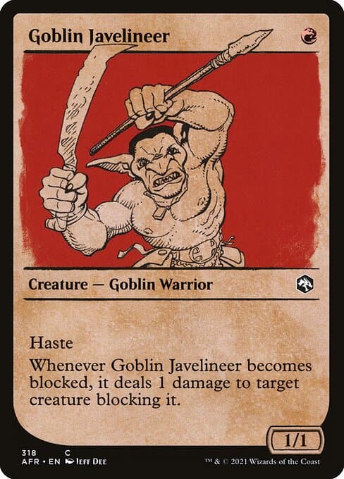 Goblin Javelineer from Adventures in the Forgotten Realms (Common)