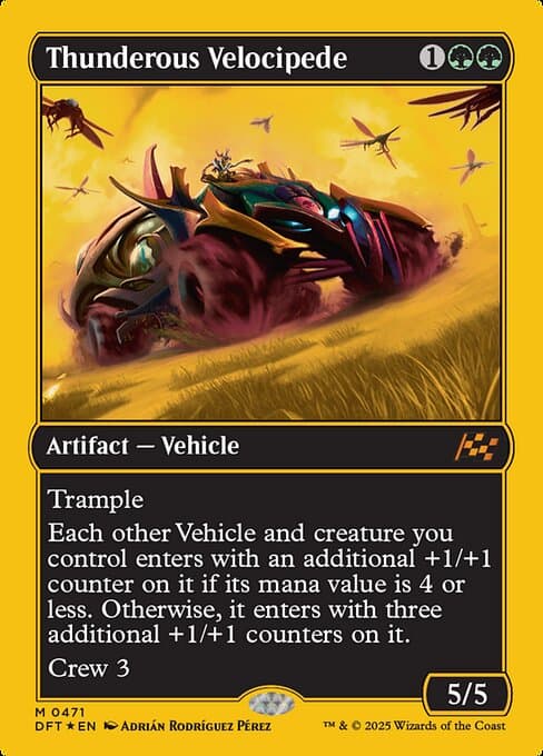 Thunderous Velocipede from Aetherdrift (Mythic)