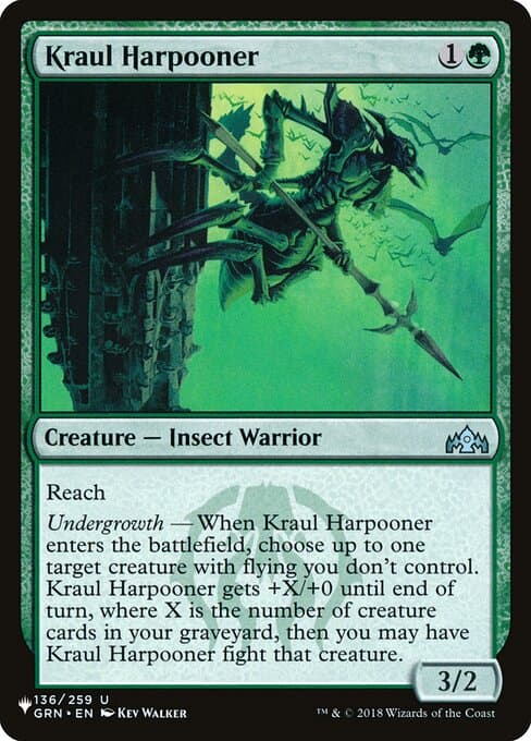 Kraul Harpooner from The List (Uncommon)