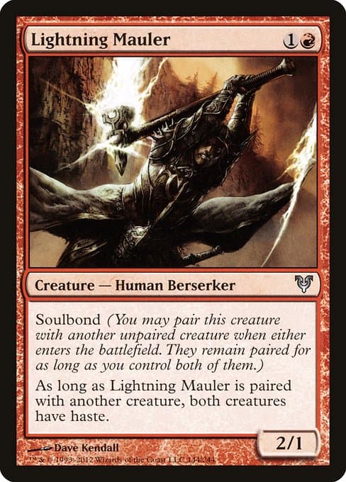 Lightning Mauler from Avacyn Restored (Uncommon)
