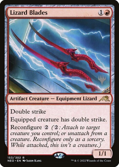 Lizard Blades from Kamigawa: Neon Dynasty Promos (Rare)