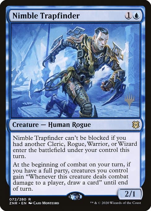 Nimble Trapfinder from Zendikar Rising Promos (Rare)