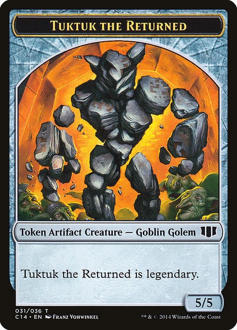 Tuktuk the Returned from Commander 2014 Tokens (Common)