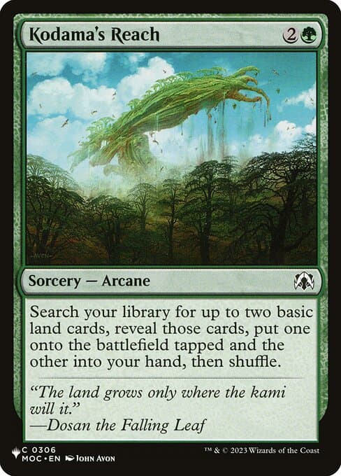Kodama's Reach from The List (Common)