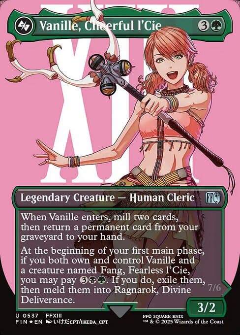Vanille, Cheerful l'Cie from Final Fantasy (Uncommon)