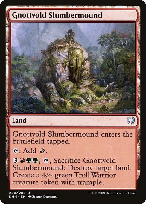 Gnottvold Slumbermound (Uncommon)