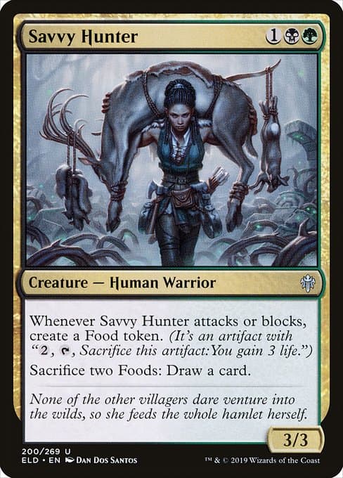 Savvy Hunter from Throne of Eldraine (Uncommon)