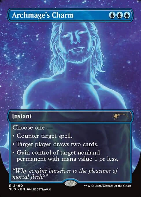 Archmage's Charm from Secret Lair Drop (Rare)