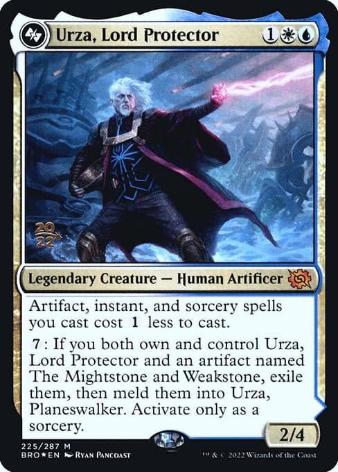 Urza, Lord Protector from The Brothers' War Promos (Mythic)
