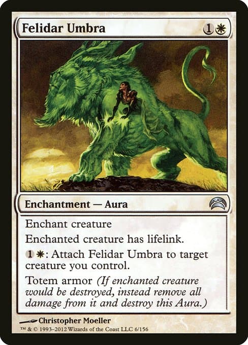 Felidar Umbra from Planechase 2012 (Uncommon)