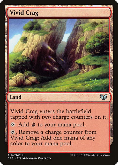 Vivid Crag from Commander 2015 (Uncommon)