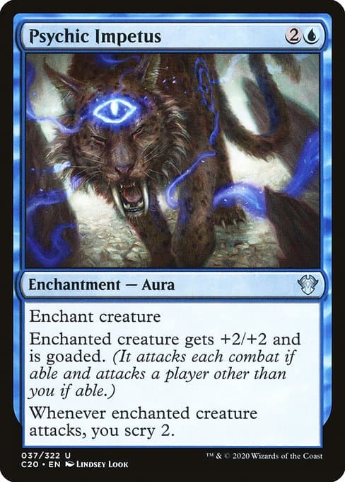 Psychic Impetus from Commander 2020 (Uncommon)