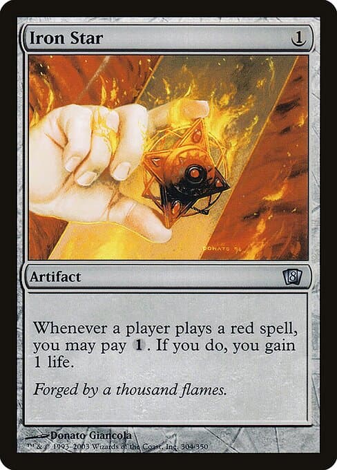 Iron Star from Eighth Edition (Uncommon)