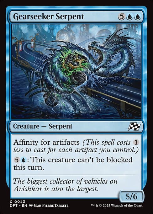 Gearseeker Serpent from Aetherdrift (Common)