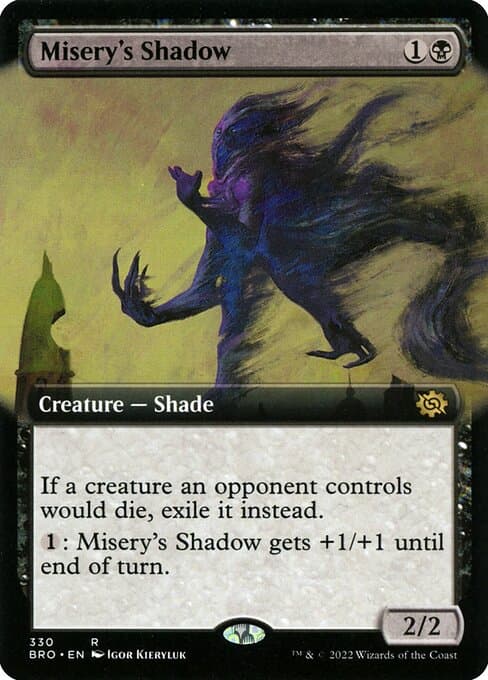 Misery's Shadow from The Brothers' War (Rare)