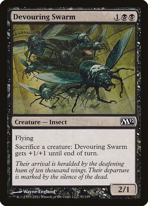 Devouring Swarm from Magic 2012 (Common)