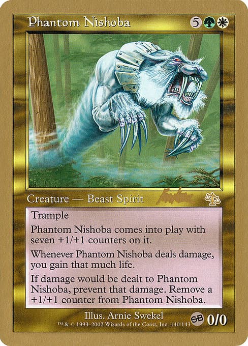 Phantom Nishoba from World Championship Decks 2002 (Rare)