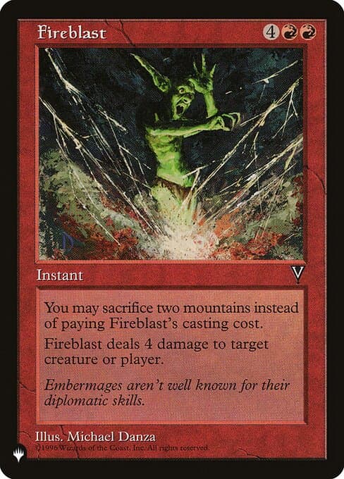 Fireblast from The List (Common)