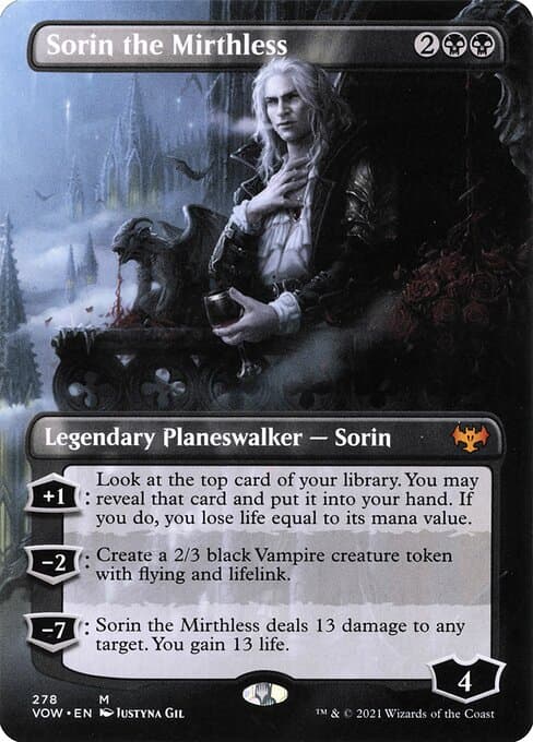Sorin the Mirthless from Innistrad: Crimson Vow (Mythic)