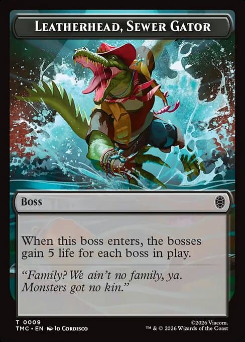 Leatherhead, Sewer Gator (Common)