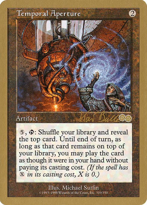Temporal Aperture from World Championship Decks 1999 (Rare)