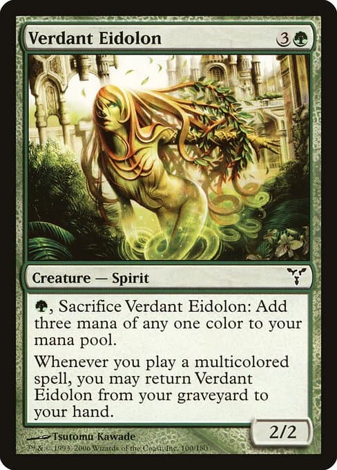 Verdant Eidolon from Dissension (Common)